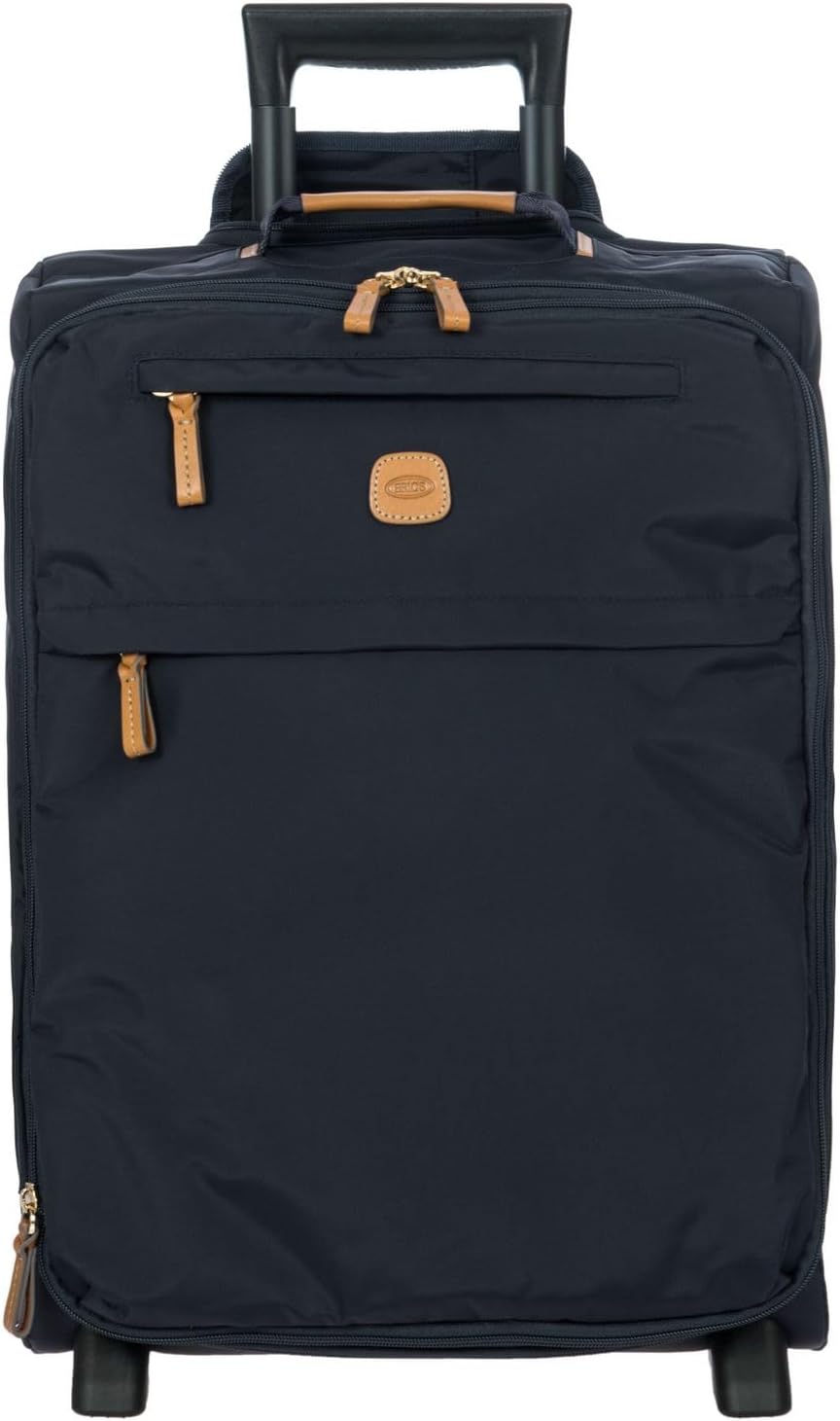 Bric's Erweiterbarer Cabin Trolley, X-Collection, Handgepäckkoffer mit 2 Doppelrädern, Strapazierfäh