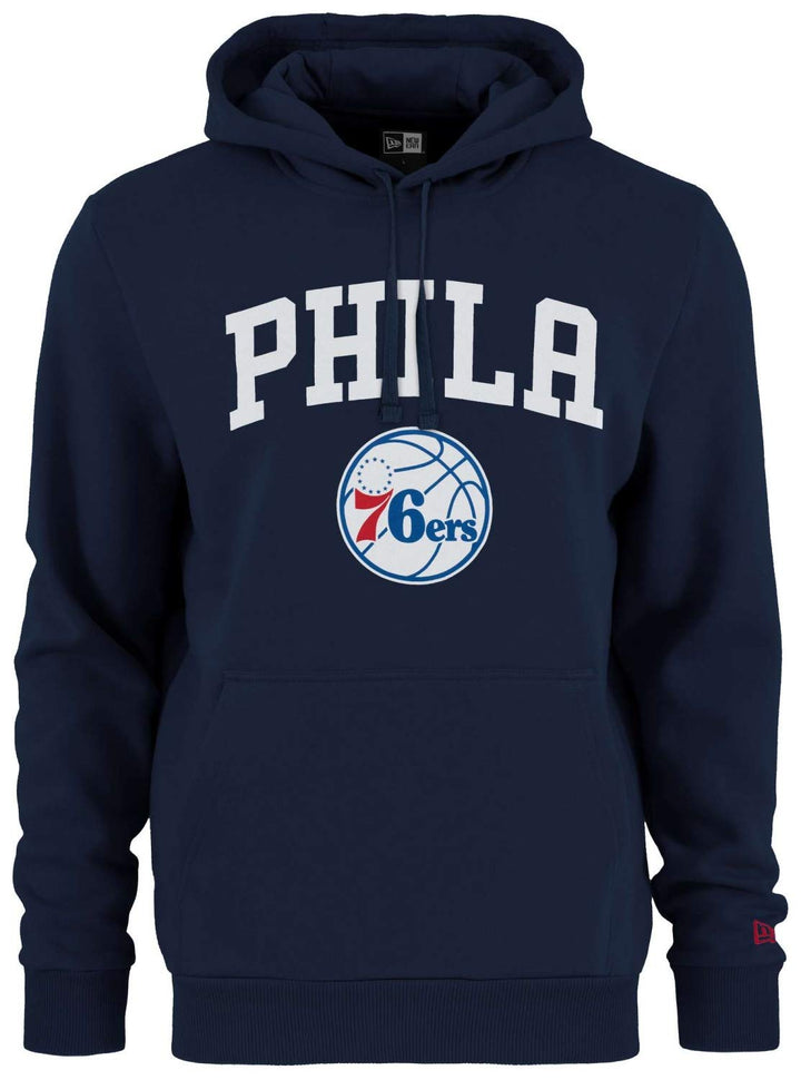 New Era - NBA Philadelphia 76ers Team Logo Hoodie - Blau, Blau