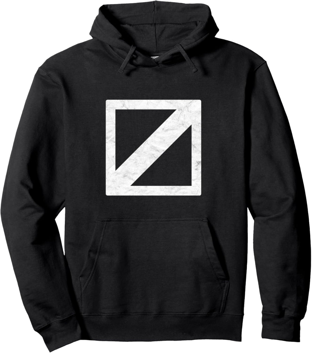 Retro Bowling Spare Symbol Minimalist Funny Hipster Graphic Pullover Hoodie