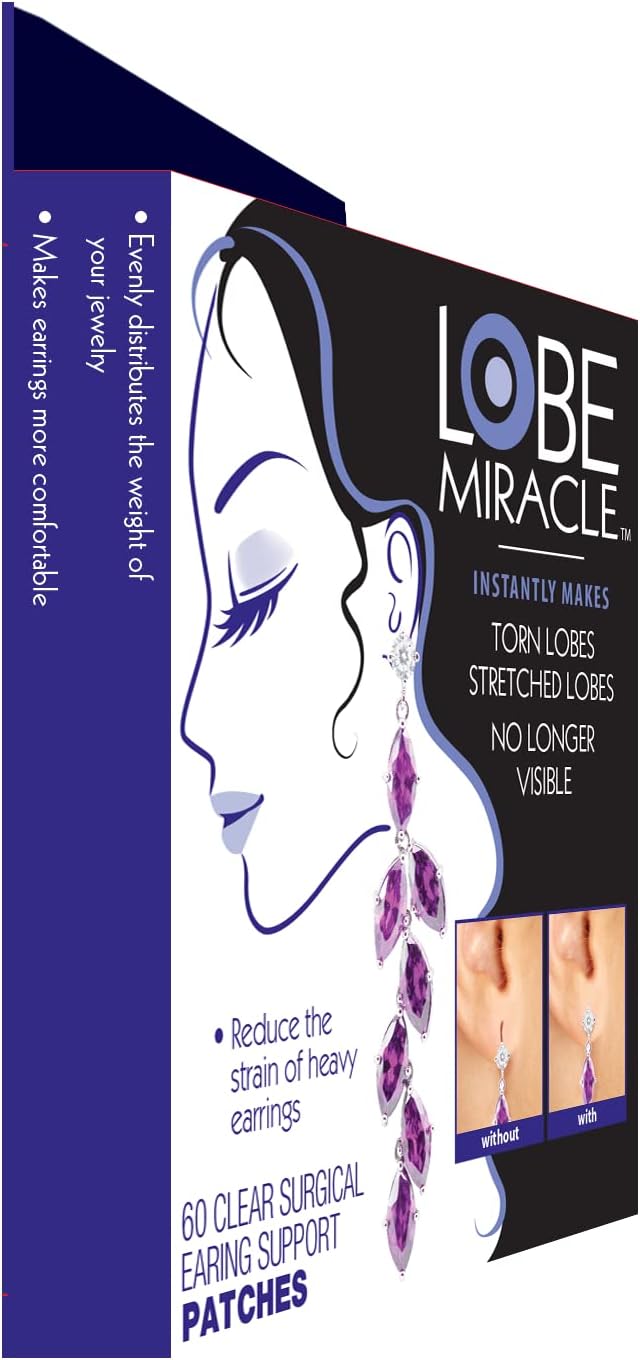 Lobe Miracle Ohrläppchenstützen, 60 Stück Kein Metaltyp, Kein Metaltyp