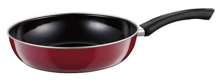Riess, 0057-008, Emaille Pfanne extra stark, NOUVELLE- ROSSO EXTRA STARK, Durchmessser 28 cm, Höhe 6