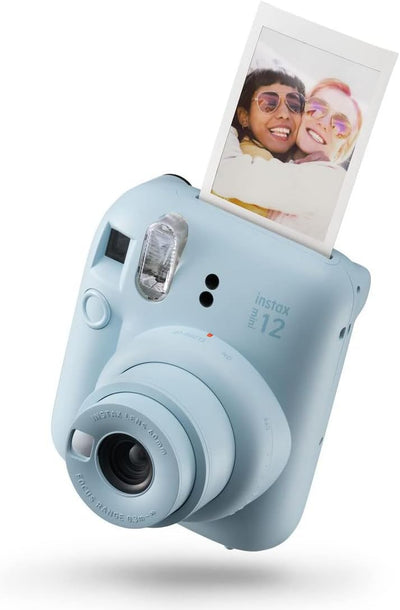 Fujifilm Instax Mini 12 Sofortbildkamera, mit 20 Filmen, Pastellblau