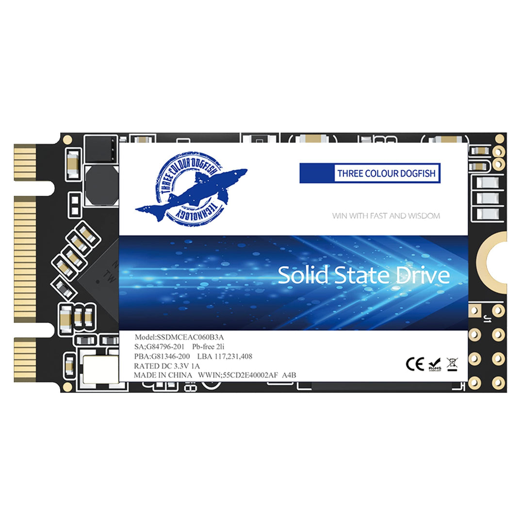 Dogfish SSD M.2 2242 500GB Solid State Drive Ngff Internen Desktop Computer 6Gb/s High Performance F