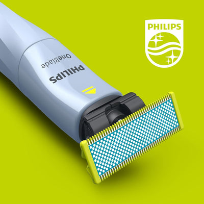 Philips OneBlade First Shave für Teenager, Modell QP1324/30 First Shave Modell inkl. 2 hautfreundlic