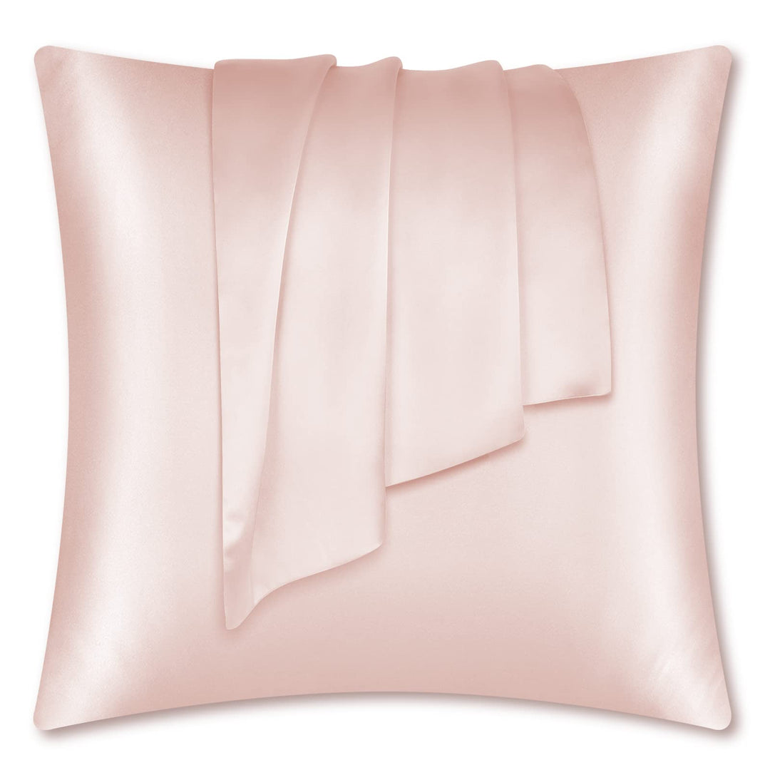 LULUSILK Kissenbezug für Haare und Haut, 100 % reine Seide, 16 Momme mit verdecktem Reissverschluss,