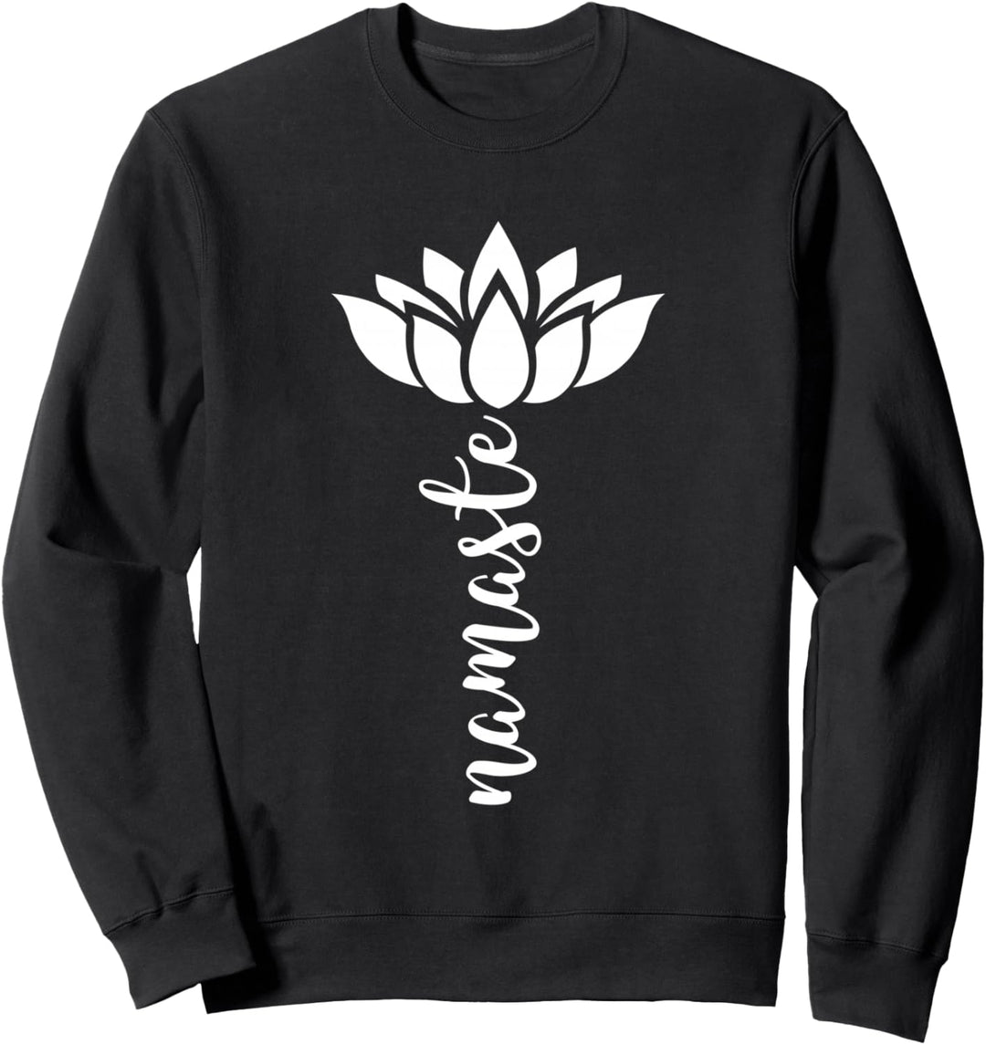 Namaste Buddha Yoga Lotus Meditation Sweatshirt