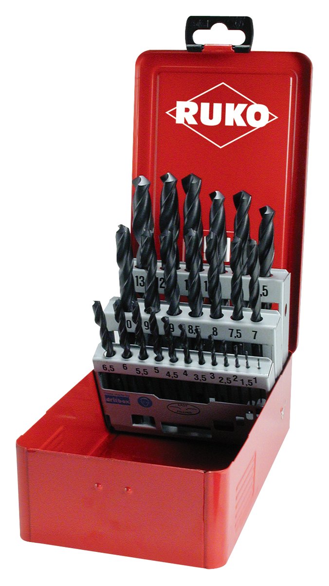 Ruko 205213 Spiralbohrersatz 25tlg.in Drill-Box
