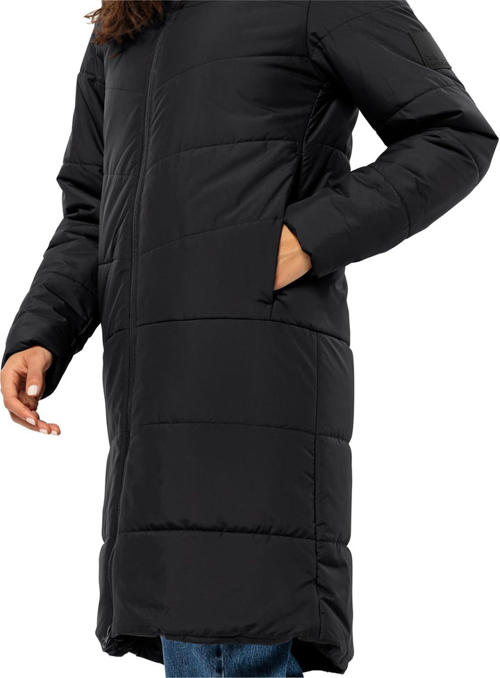 Jack Wolfskin Damen Deutzer W Coat, XS Schwarz