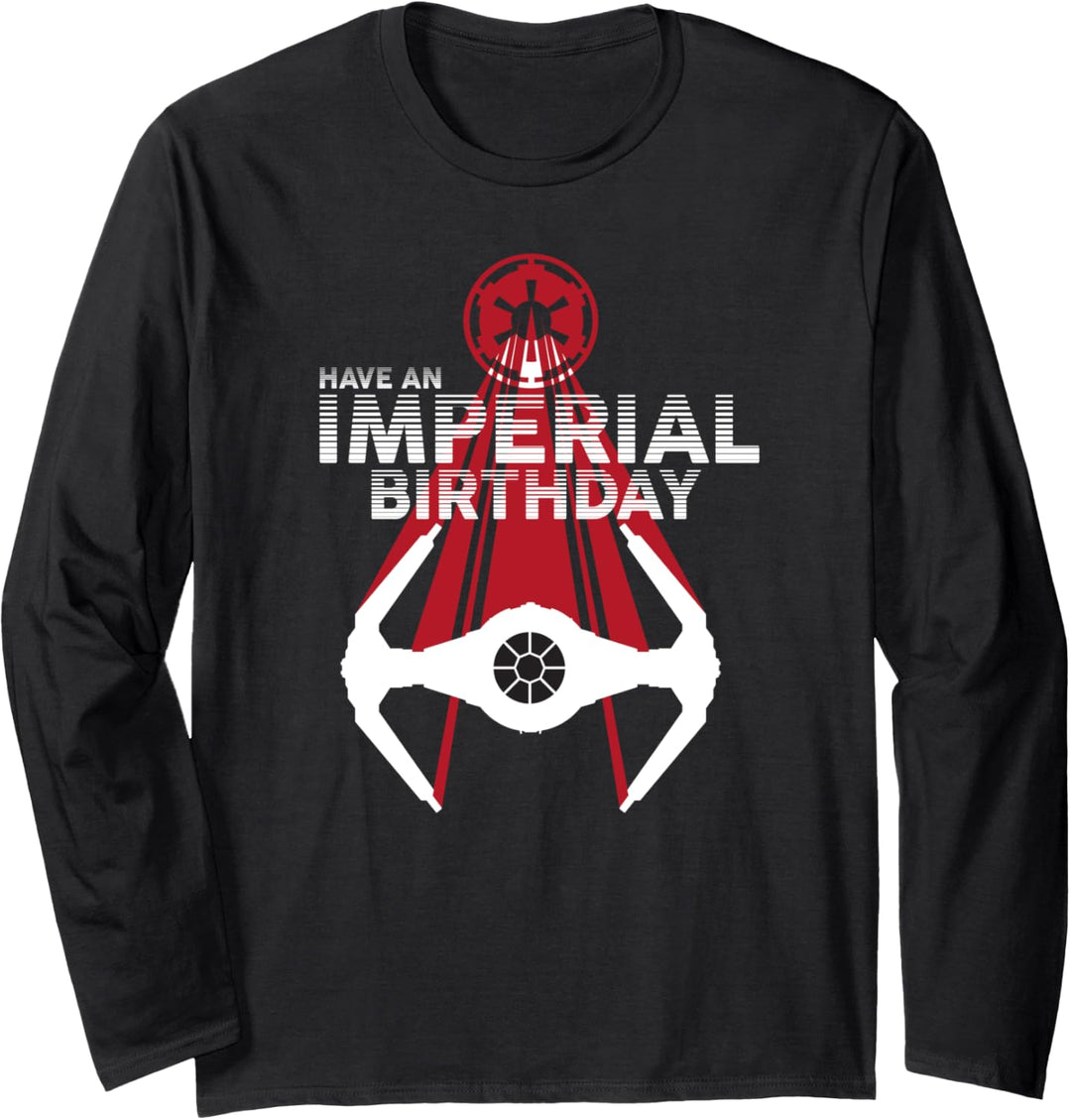 Star Wars Imperial Birthday Langarmshirt