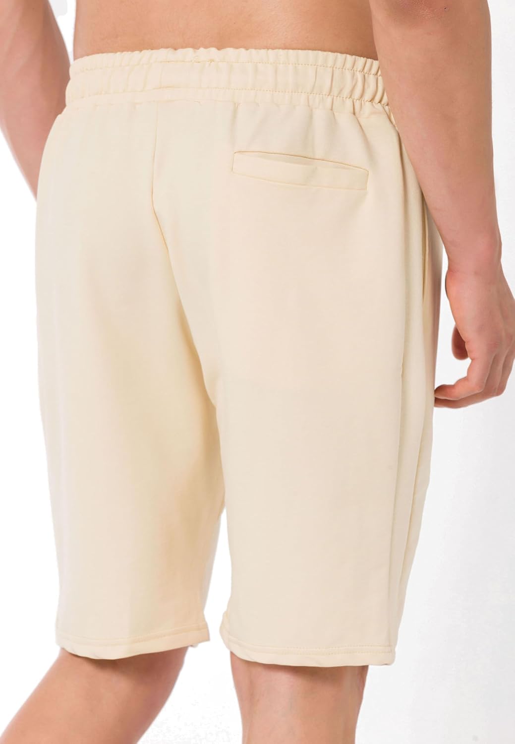 Redbridge Shorts für Herren Kurze Hose Sweat-Pants Sporthose Freizeithose Bermuda Capri S Beige, S B