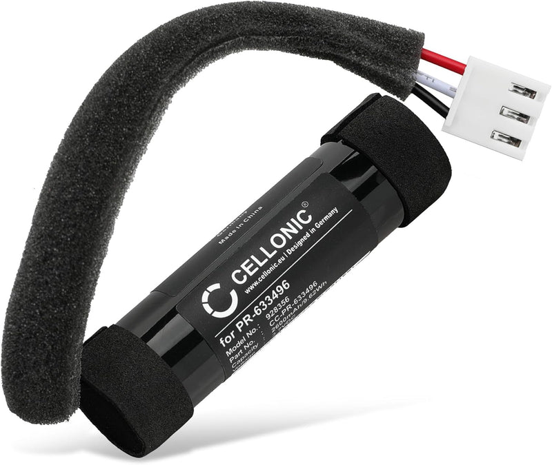 CELLONIC Akku kompatibel mit Harman Kardon Onyx Studio 3, PR-633496 3.7V 2600mAh 1x Akku, 1x Akku