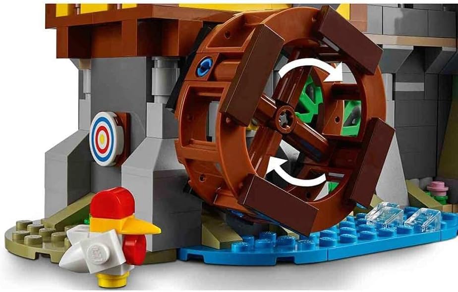 LEGO Creator Mittelalterliche Burg Konstruktionsspielzeug, mit Drachen Figur, ab 9 Jahren, 1426 Stüc