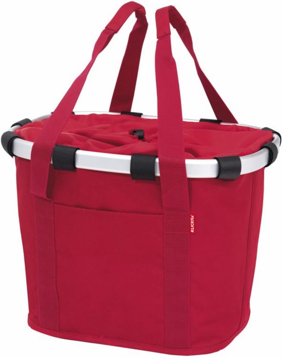 KLICKfix Unisex Fahrradtasche Red Single, Red Single