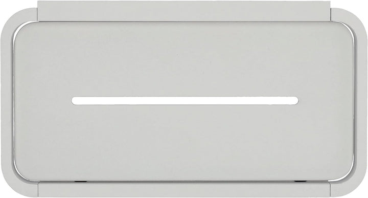 Zone Denmark Rim Duschregal, 22 x 11,4 x 2 cm, Weiss Weiss 22 x 11,4 x 2 cm, Weiss 22 x 11,4 x 2 cm