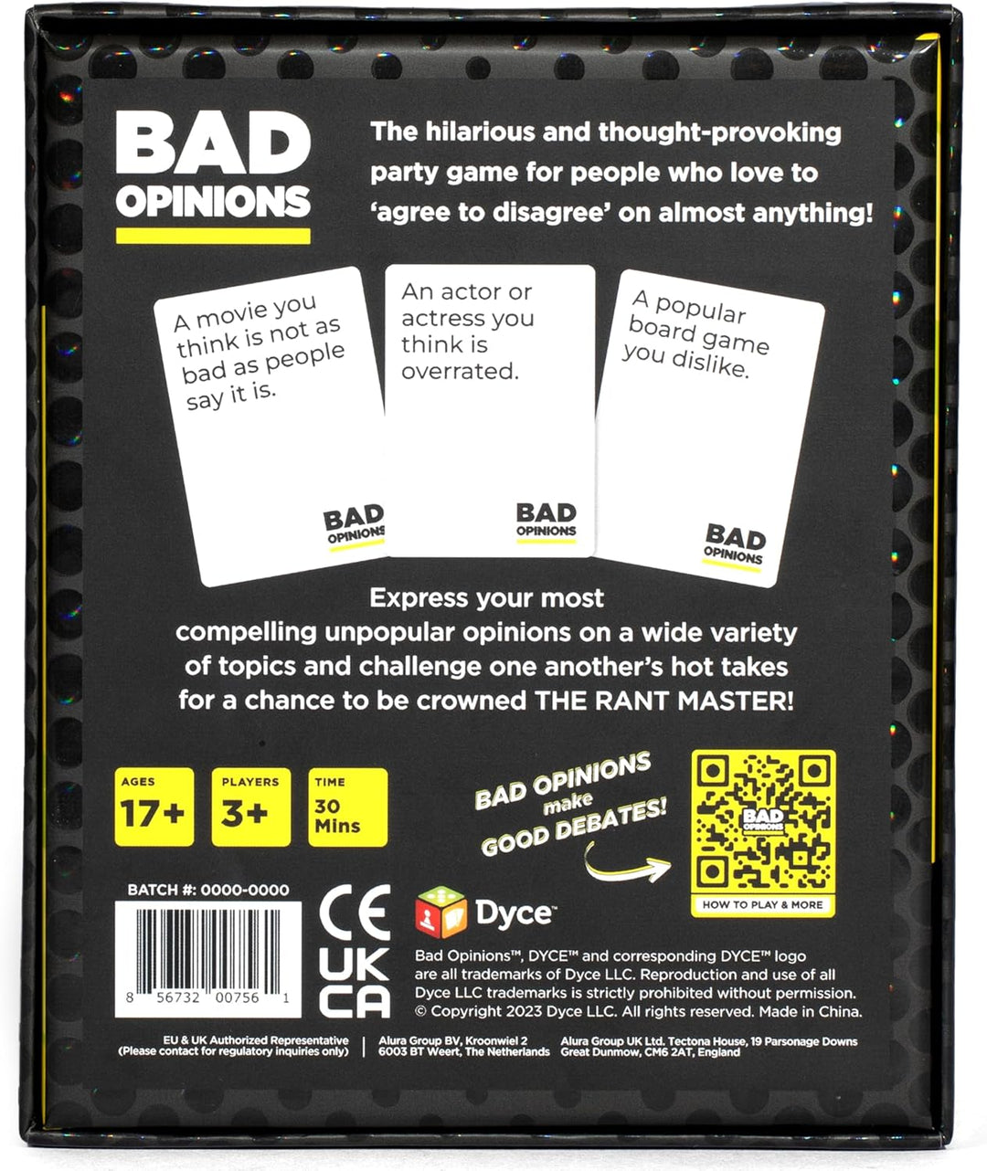 The Hilarious Adult Card Game of Hot Takes &amp; Sizzling Debates - Perfect for Fun Parties and Board Ga