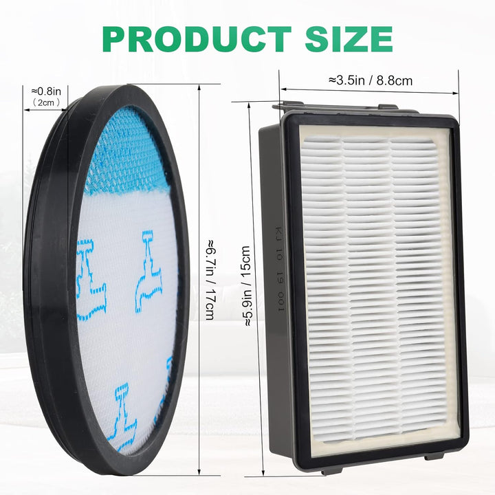 Sgizoku RO4825EA HEPA Filter für Rowenta COMPACT POWER XXL RO4825EA RO4811EA RO4871EA RO4855EA RO482