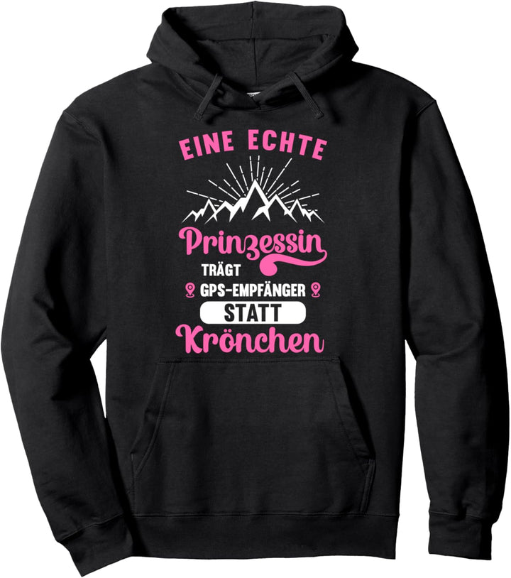Geocaching GPS Abenteuer Schatzsuche Geschenk Pullover Hoodie