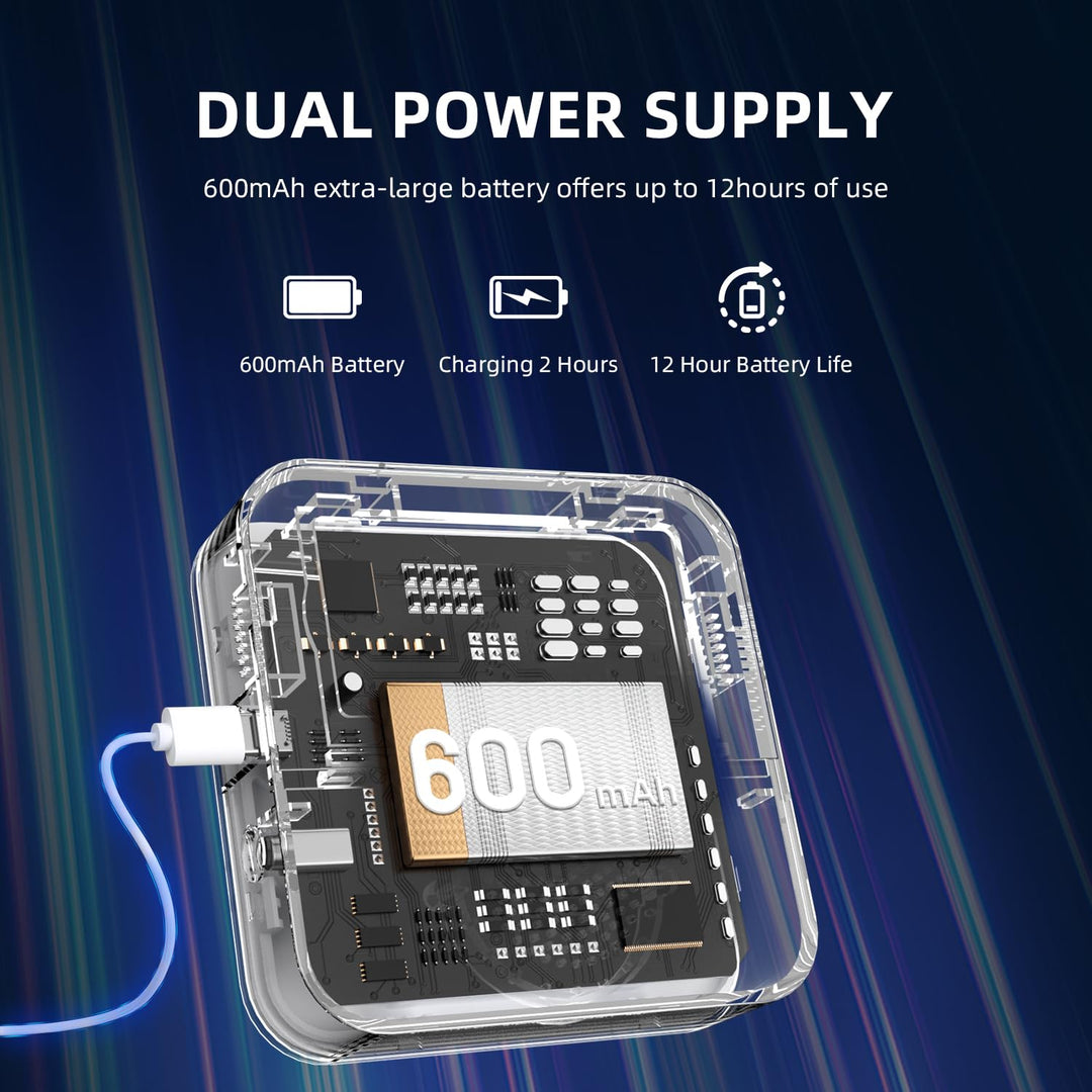 WiFi Temperature Sensor with Waterproof External Probe,Tuya Smart Temperature Humidity Monitor with