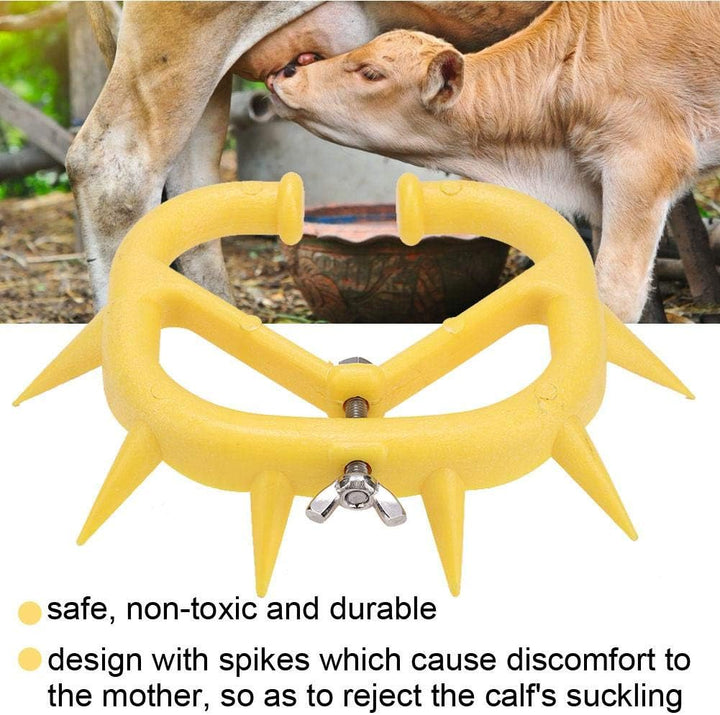 Zerodis 10 Stück Kuhnasenring, Farm Livestock Animal Weaner Kunststoff-Entwöhnungswerkzeug Entwöhnun