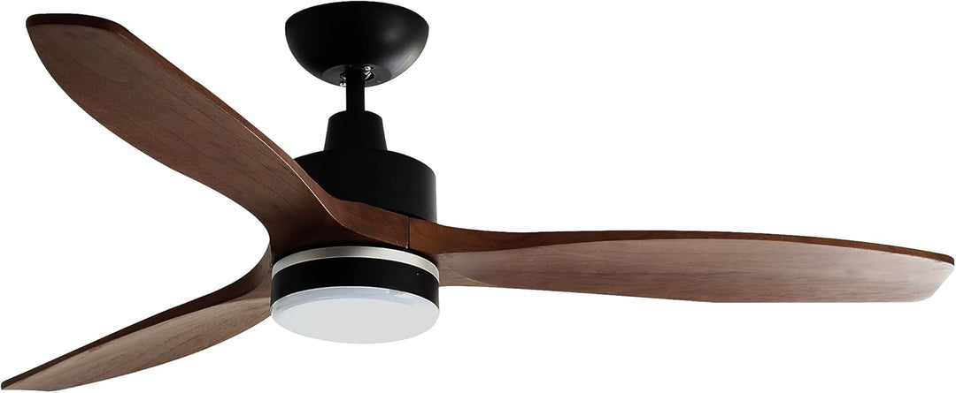 Pepeo – Notos Deckenventilator mit LED Beleuchtung | Sehr leiser Deckenventilator mit Fernbedienung