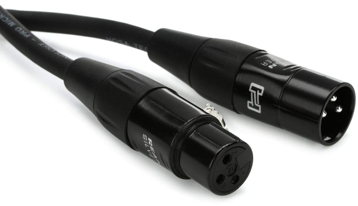 Hosa HMIC-050, Pro Microphone Cable, REAN XLR3F to XLR3M, 50 ft 50 Feet, 50 Feet