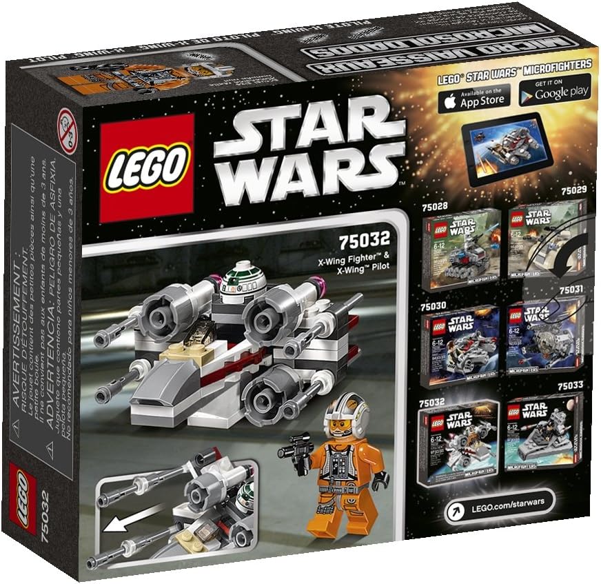 Lego, Star Wars Microfighters Series 1 X-Wing Fighter (75032)