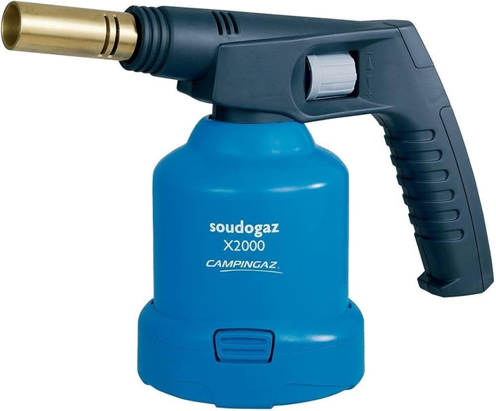 Campingaz Lötlampe Soudogaz X2000 mit Piezo Zündung für Stechkartusche C206 GLS, 2000026177 Single