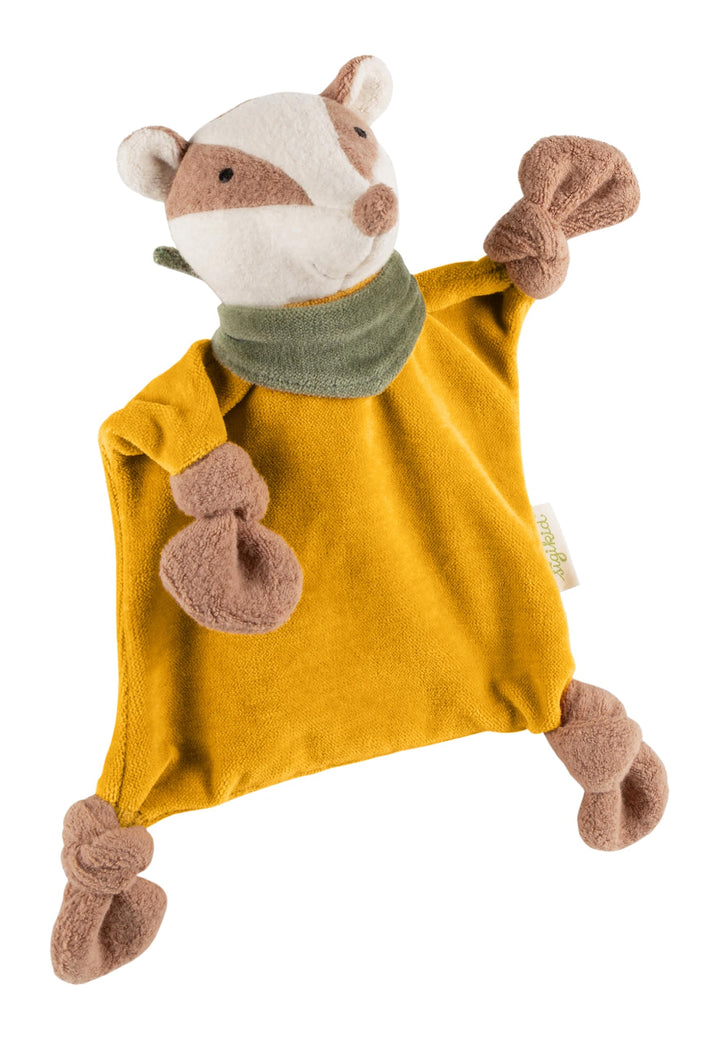 SIGIKID 39173 Schnuffeltuch Kasimir Dachs Green Mädchen und Jungen Babyspielzeug empfohlen ab Geburt