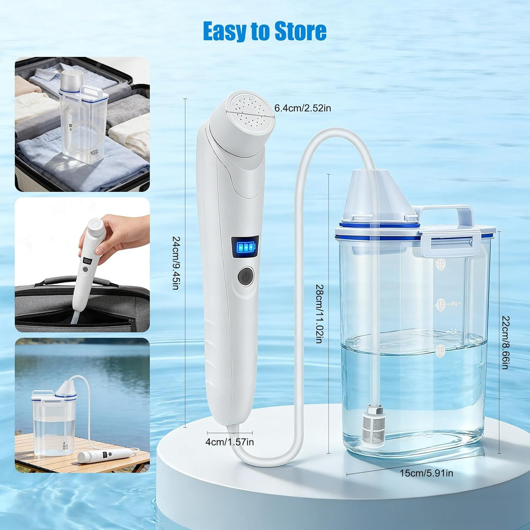 Bidet Portable 3L, Elektrische Po Dusche Elektrisch, Portable Bidet/Tragbares Bidet, Reise Bidet/Tra
