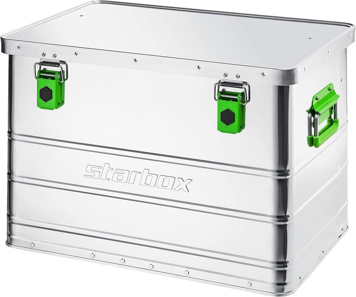 ALUTEC MÜNCHEN Aluminiumbox Starbox 70 (Inhalt 70 l, Aussenmasse (LxBxH) 580 x 385 x 380 mm, staub-/