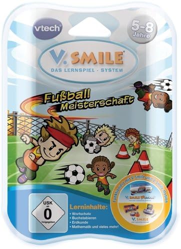 VTech 80-084304 - V.Smile Lernspiel Fussball Meisterschaft