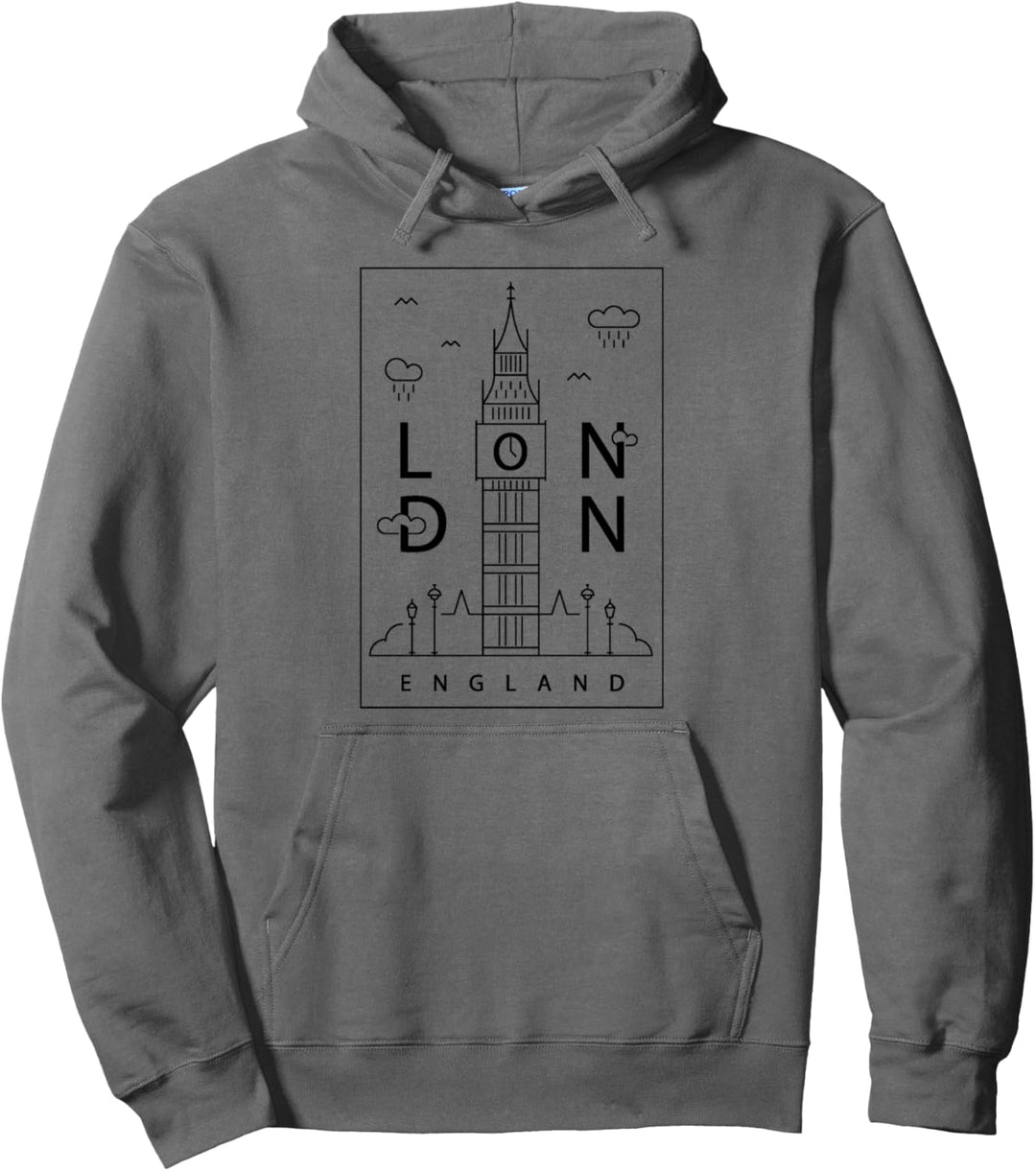 London England UK Skyline Vereinigtes Königreich London Pullover Hoodie