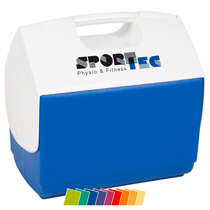 Sport-Tec Eisbox klein, Kühlbox, Kühltasche, Eiskoffer, Erste Hilfe, Fussball, 14 l Blau, Blau