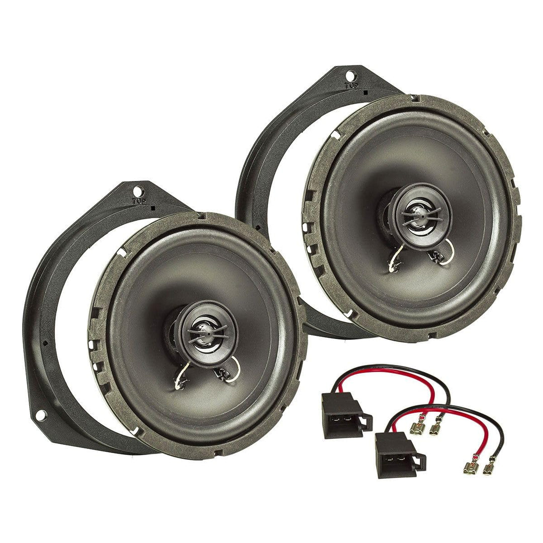 tomzz Audio 4039-006 Lautsprecher Einbau-Set kompatibel mit Opel Astra H Corsa D Corsa E 165mm Koaxi