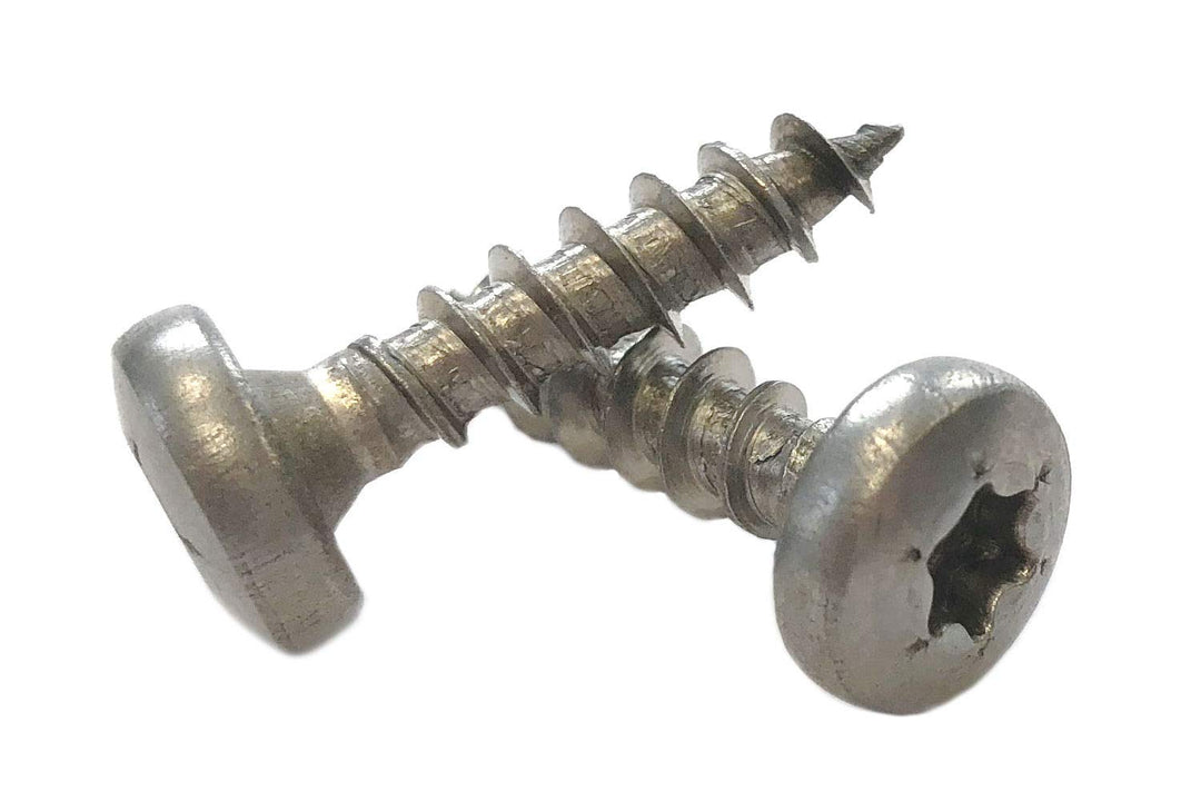 Panhead Schrauben Edelstahl 4x20 mm - 1000 St. Vollgewinde Holzschrauben Torx A2