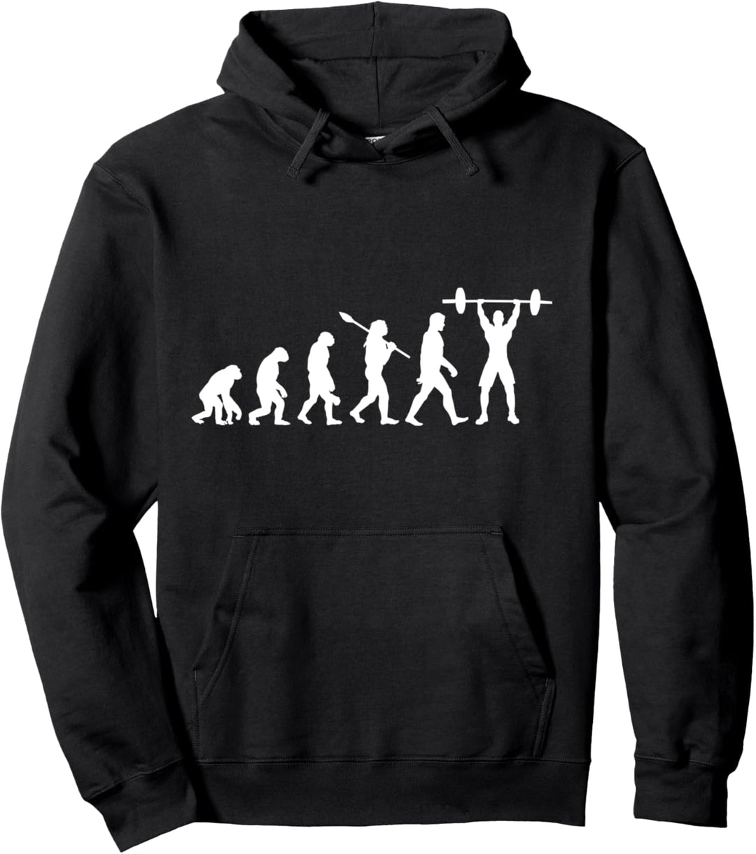 Kraftsport Evolution I Gym I Fitnessstudio & Bodybuilding Pullover Hoodie