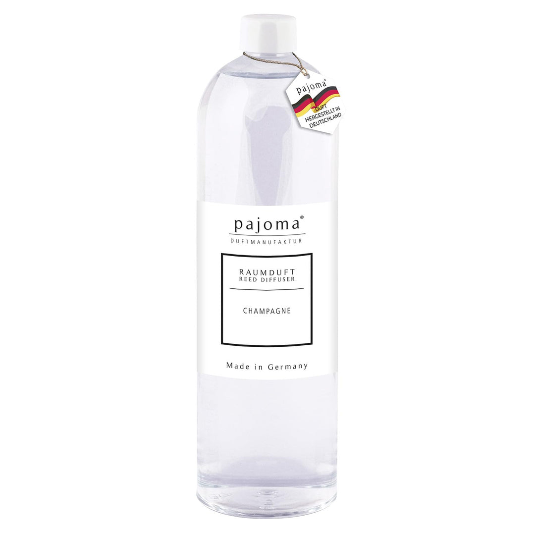pajoma® Raumduft Nachfüllflasche Champagne 1000 ml | Nachfüller für Lufterfrischer | intensiver und