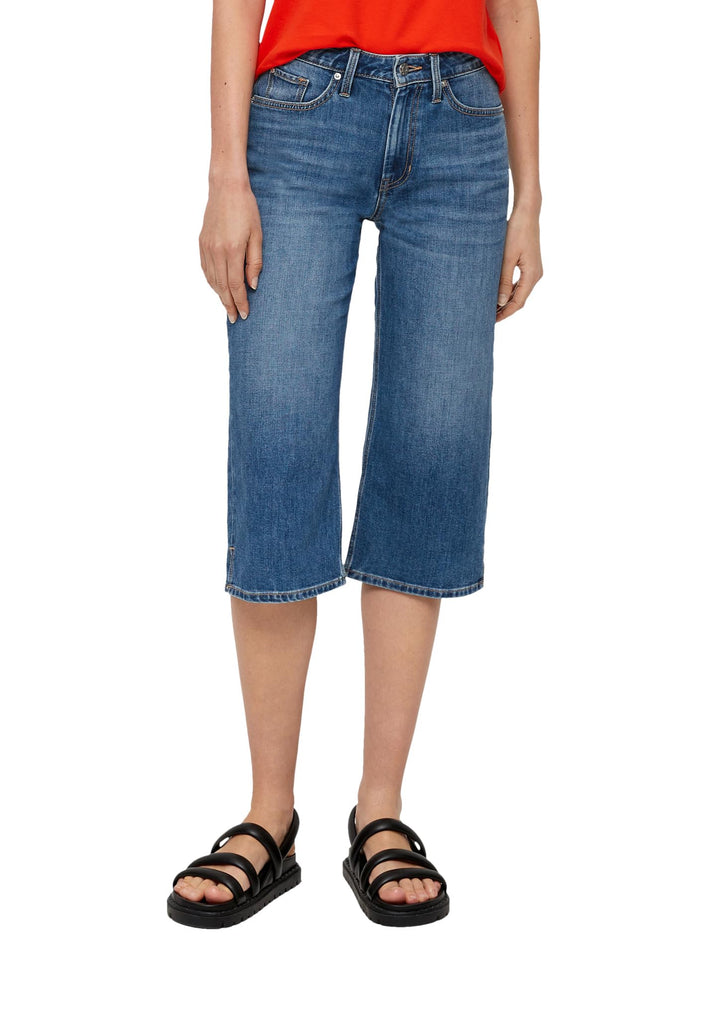 s.Oliver Jeans, Cropped Leg ,Blau ,32