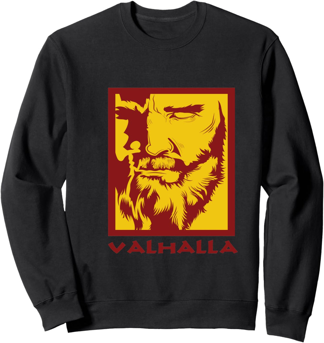 Valhalla Viking Geschenk Mythologie Viking Sweatshirt