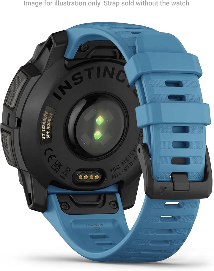 Garmin Quickfit Armband, Silikon, passend für Fenix, Epix, Instinct Serie, Forerunner 745/945/955, M