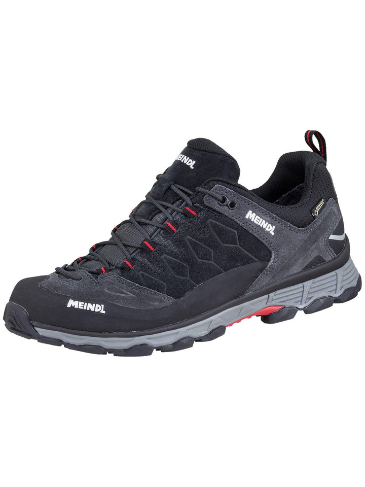 Meindl Wanderschuhe Kite Trail GTX, 43.5 EU Anthrazit Rot