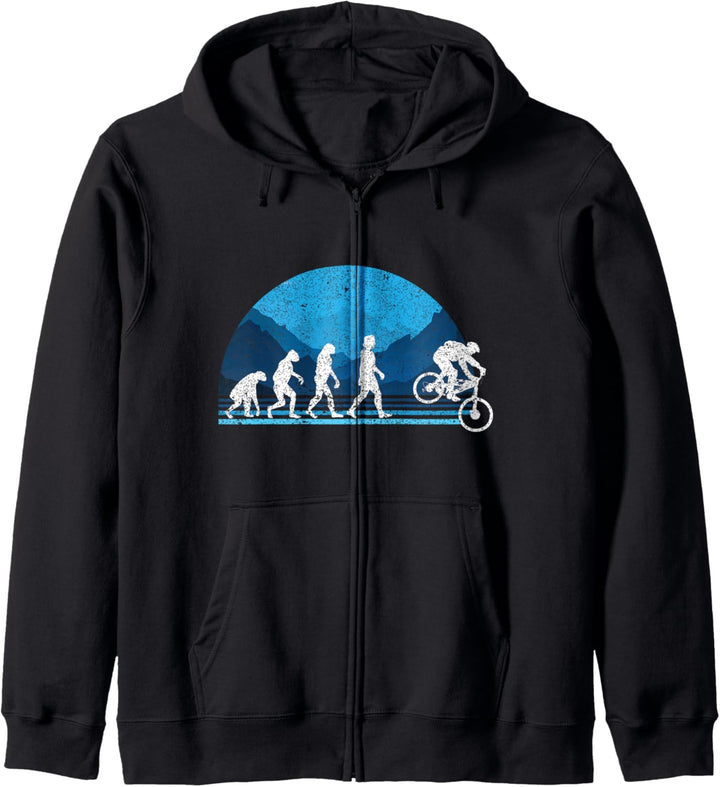 Evolution Downhill MTB Evolution Mountainbike Kapuzenjacke