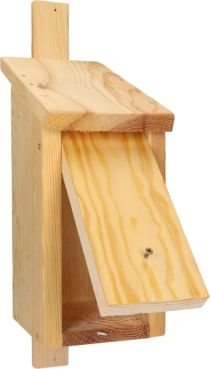 Nestbox Nistkasten Für Siebenschläfer MKW - Stabiler Nisthaus Für Waldtiere Aus Massivem Nadelholz G