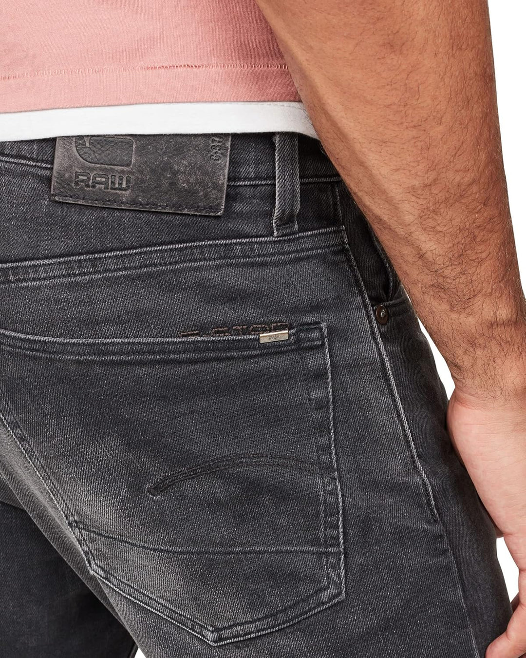 G-Star Herren Jeans 51003 32W / 36L Schwarz (Faded Charcoal 51003-b455-a797), 32W / 36L Schwarz (Fad