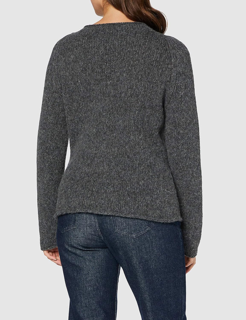 BOSS Damen C_faycles Pullover L Medium Grey30, L Medium Grey30