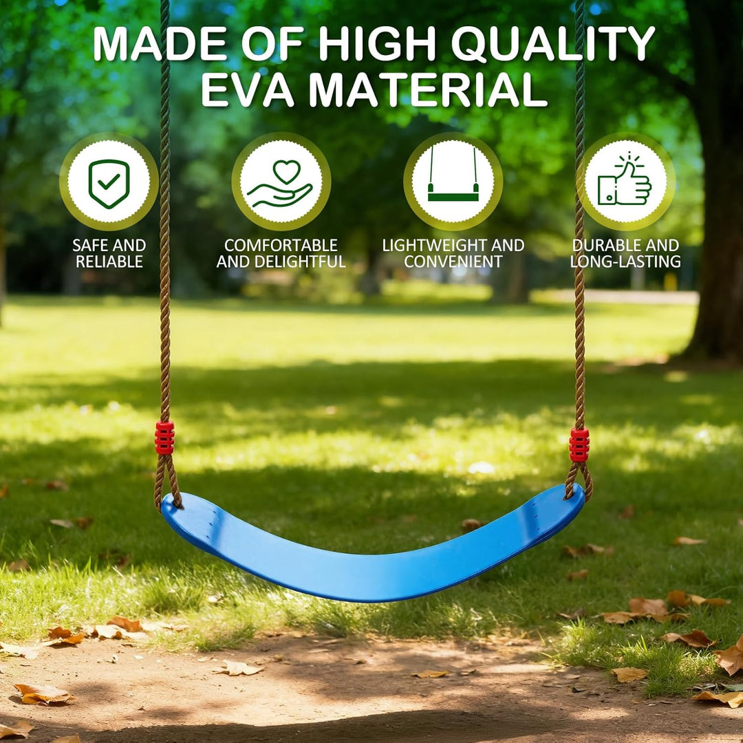 Extsud Elastischer Kinderschaukel Farbe Eva weichen Bord U-Schaukel Brettschaukel Schaukelsitz Schau