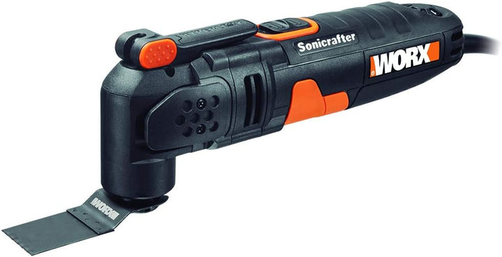 WORX WX679 Sonicrafter Multifunktionswerkzeug 250 W – Schneiden, Schleifen, Sägen, Schaben uvm. mit