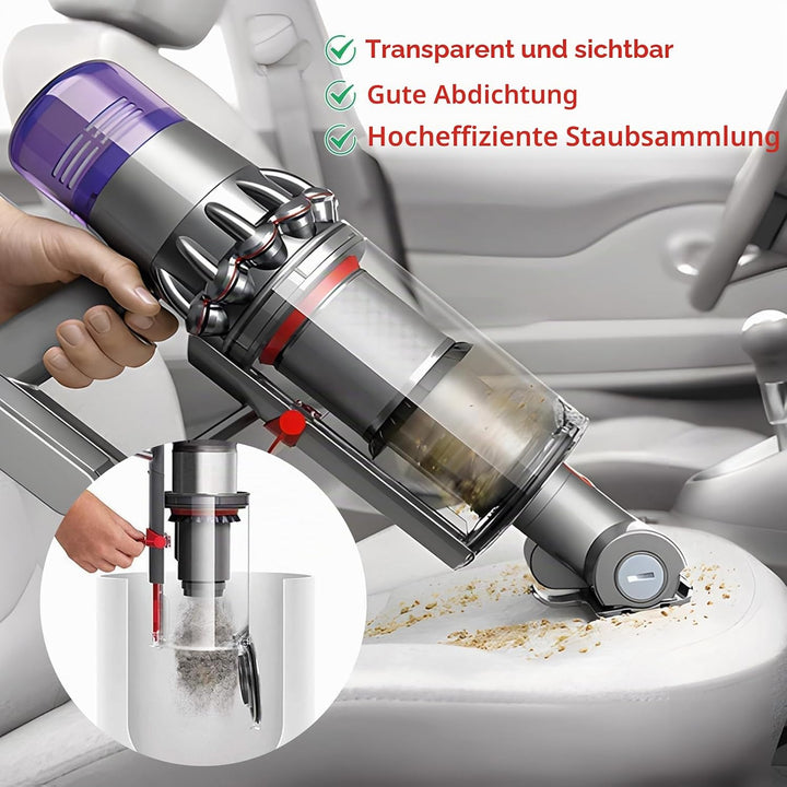 Hochwertiger Ersatz-Staubbehälter für Dyson V10 SV12 SV13 SV27 Staubsauger, für Dyson Staubsauger Zu