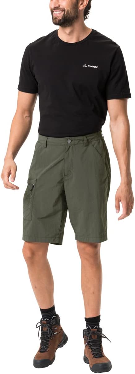 VAUDE Herren Hose Men's Farley Bermuda V 52 Khaki Uni, 52 Khaki Uni