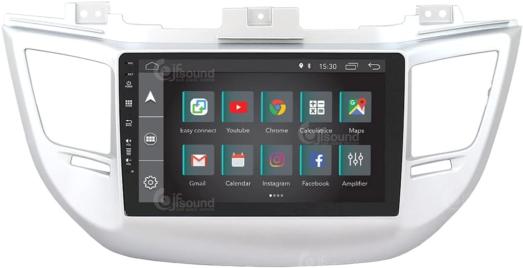 Autoradio für Hyundai Tucson Mit Standard-Navigator, Heckkamera Und Kenwood-verstärker (2015–2018) A